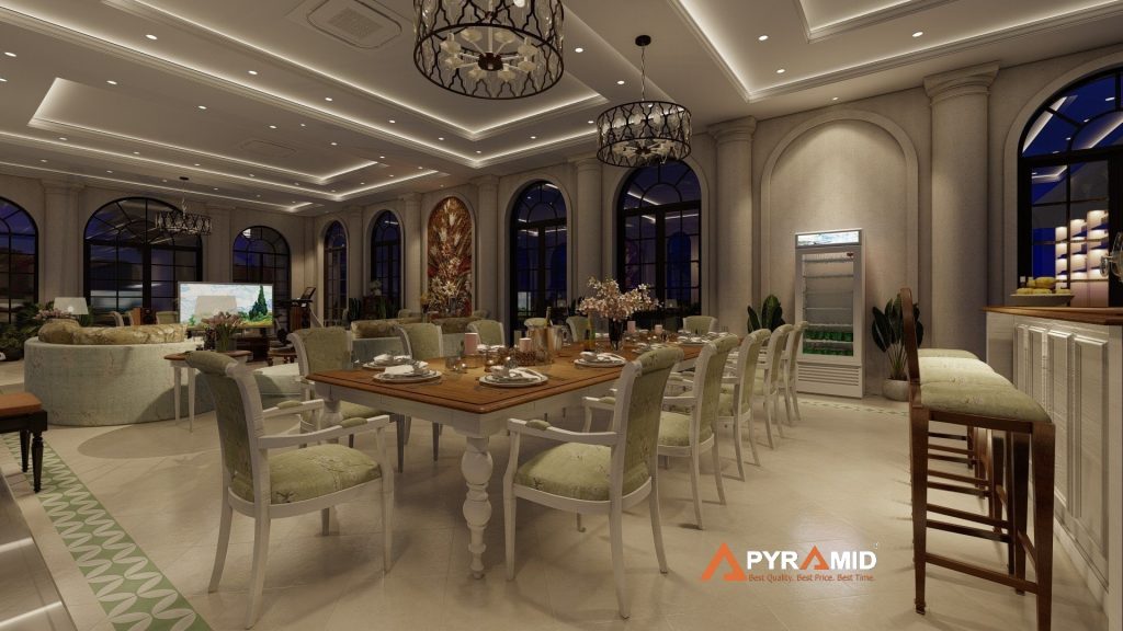 THIẾT KẾ NỘI THẤT VILLA